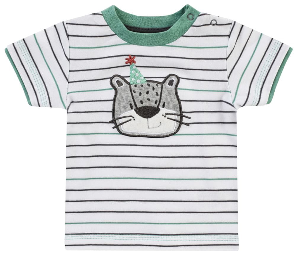 JACKY chlapčenské tričko Leopardy 1211230 74 biela